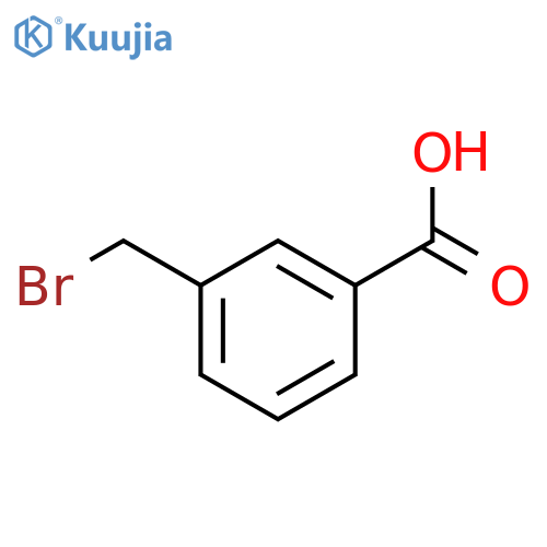 3-(Bromomethyl)benzoic acid structure