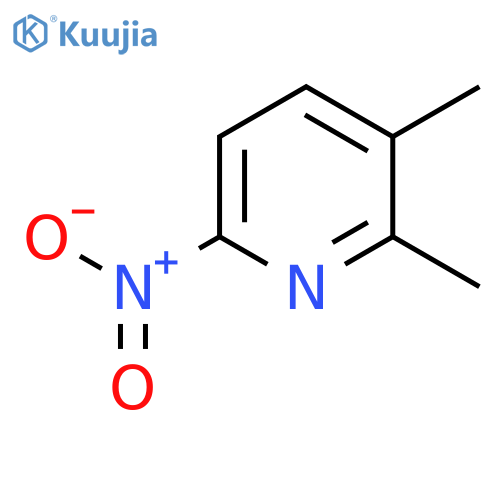 2,3-Dimethyl-6-nitropyridine structure