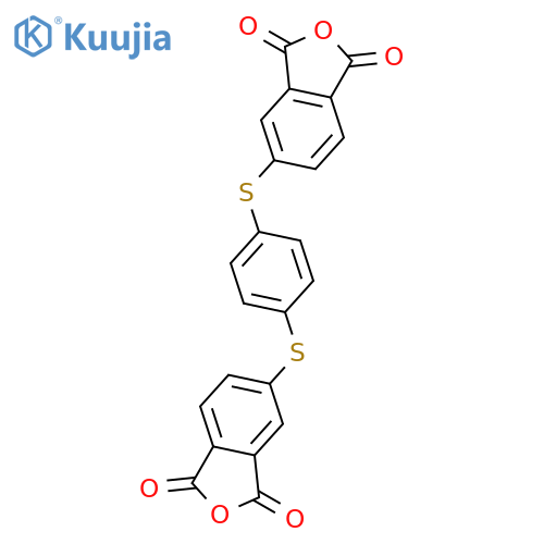 5-[4-[(1,3-Dioxo-2-benzofuran-5-yl)sulfanyl]phenyl]sulfanyl-2-benzofuran-1,3-dione structure