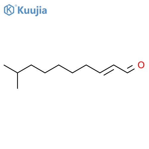 2-Decenal, 9-methyl-, (2Z)- structure