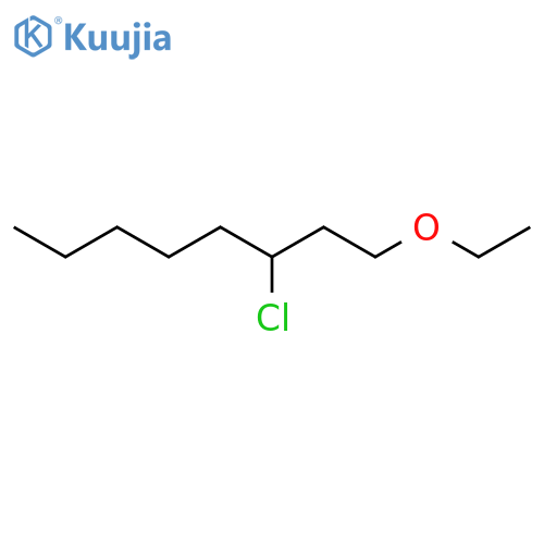 Octane, 3-chloro-1-ethoxy- structure