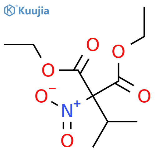 Propanedioic acid, (1-methylethyl)nitro-, diethyl ester structure