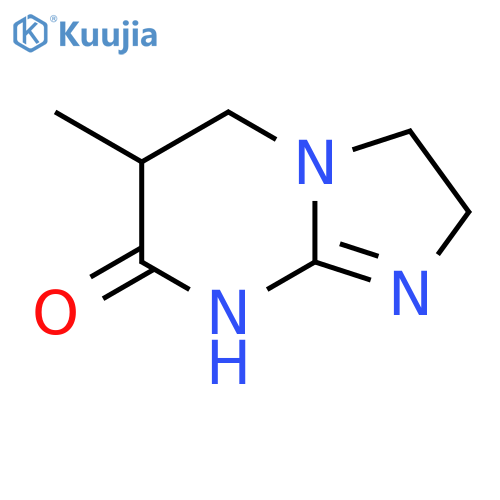 6-methyl-2,5,6,8-tetrahydroimidazo[1,2-a]pyrimidin-7(3H)-one structure