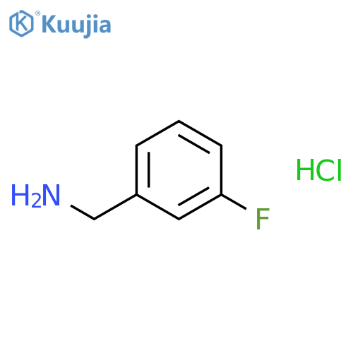 Benzenemethanamine, 3-fluoro-, hydrochloride structure