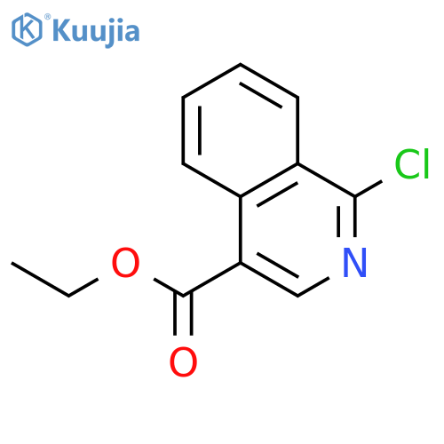 1-Chloroethyl isoquinoline-4-carboxylate structure