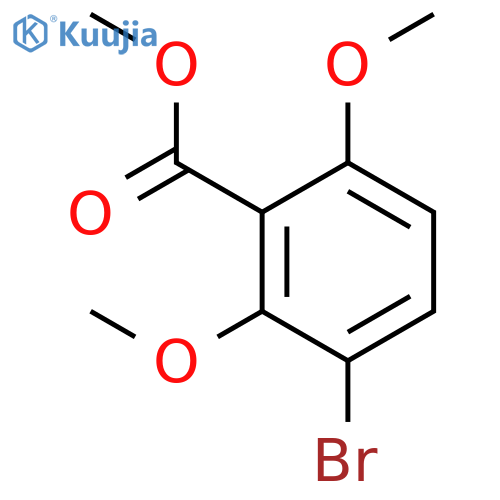 Methyl 3-bromo-2,6-dimethoxybenzoate structure