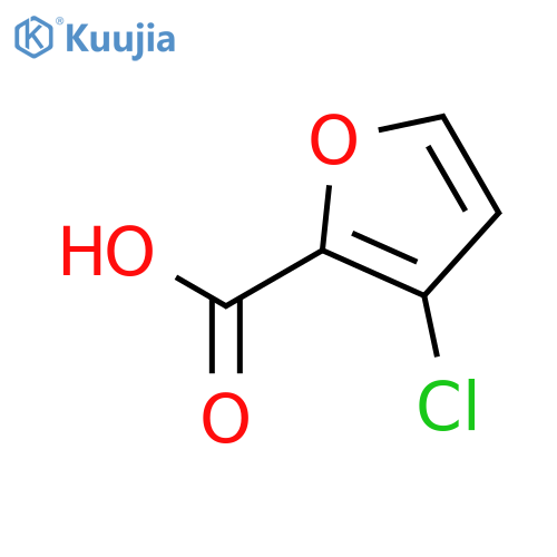 3-chlorofuran-2-carboxylic acid structure