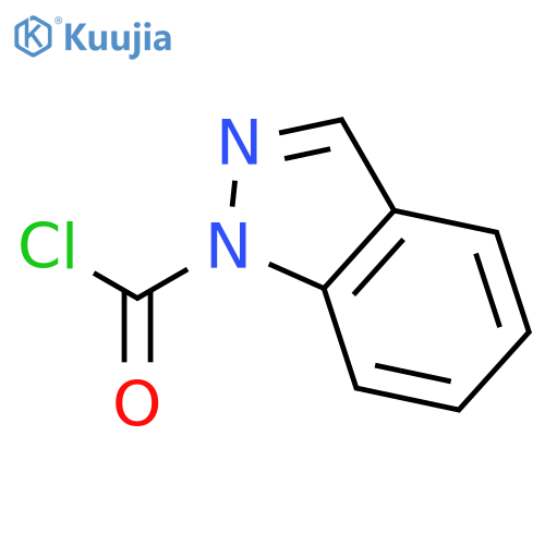 1H-Indazole-1-carbonyl chloride structure