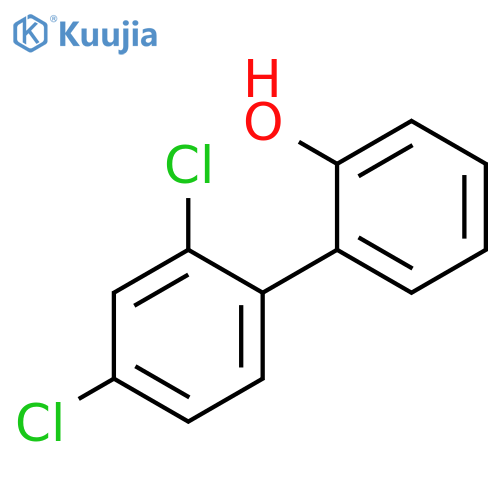 [1,1'-Biphenyl]-2-ol, 2',4'-dichloro- structure