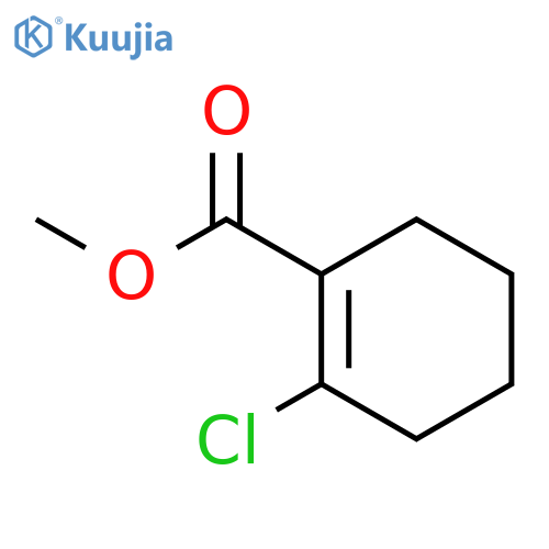 1-Cyclohexene-1-carboxylic acid, 2-chloro-, methyl ester structure