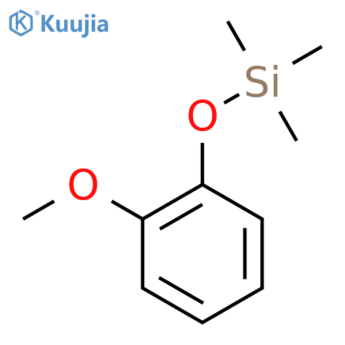 Silane, (2-methoxyphenoxy)trimethyl- structure