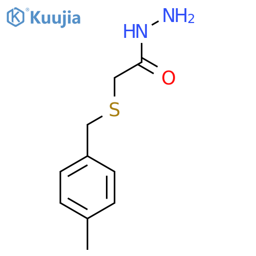 2-(4-Methylbenzyl)thioacetohydrazide structure