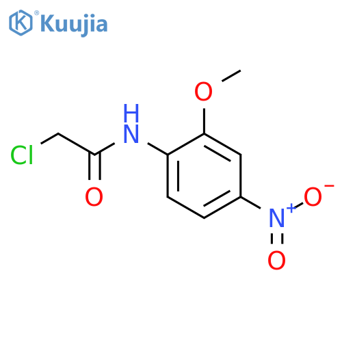 2-Chloro-N-(2-methoxy-4-nitrophenyl)acetamide structure