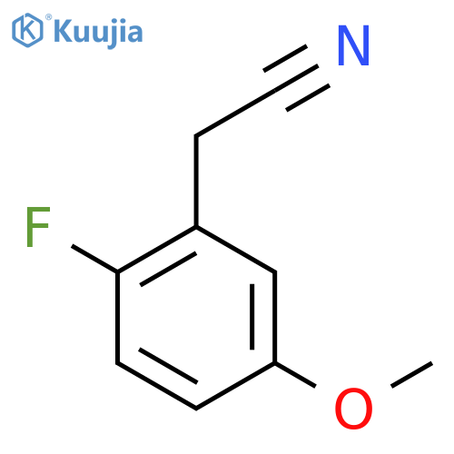 5-Methoxy-2-fluorobenzylcyanide structure
