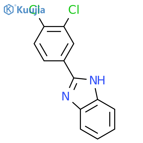 2-(3,4-dichlorophenyl)-1H-benzimidazole structure