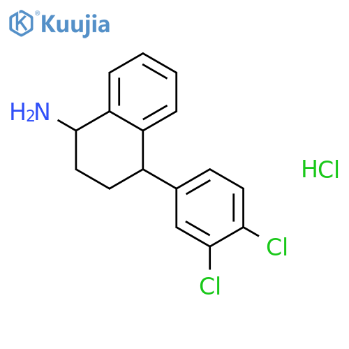 (1S,4R)-N-Desmethyl Sertraline Hydrochloride structure