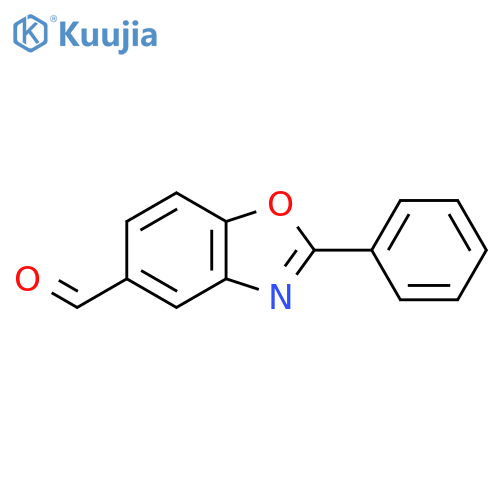 2-phenyl-1,3-benzoxazole-5-carbaldehyde structure