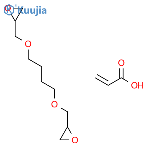 2-Propenoic acid, polymer with 2,2-1,4-butanediylbis(oxymethylene)bisoxirane structure