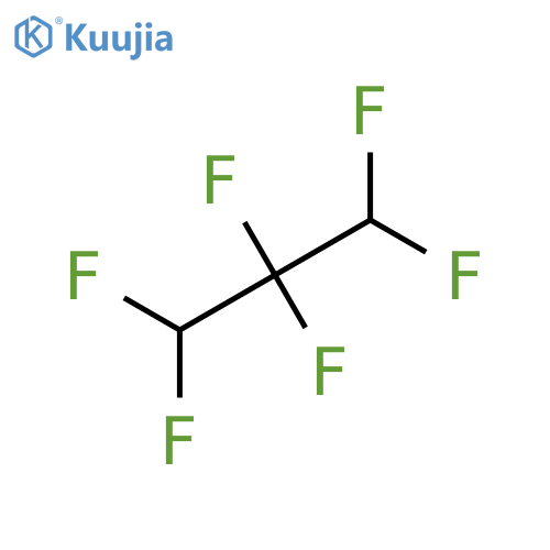 1,1,2,2,3,3-Hexafluoropropane structure
