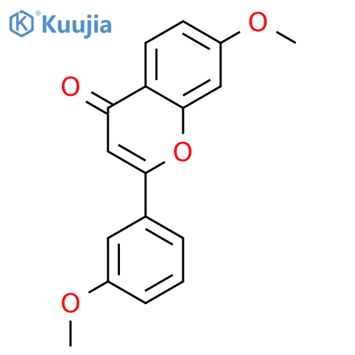 7,3'-DIMETHOXYFLAVONE structure