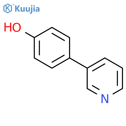 4-(pyridin-3-yl)phenol structure