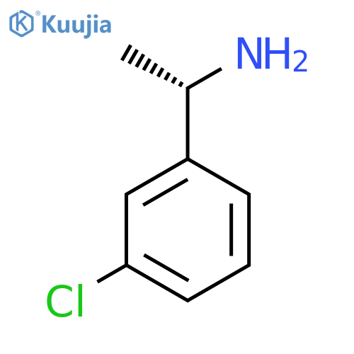 (S)-1-(3-Chlorophenyl)ethanamine structure