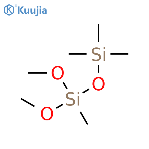 Methoxymethylsiloxane-dimethylsiloxane copolymer structure