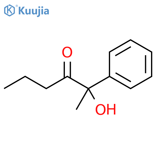 3-Hexanone, 2-hydroxy-2-phenyl- structure