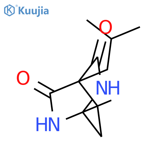 2,6-Diazabicyclo[2.2.2]octane-3,5-dione, 1-methyl-4-(2-methylpropyl)- structure
