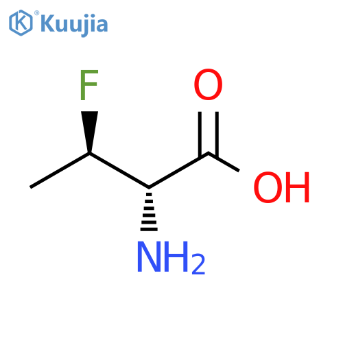 (2S,3R)-2-amino-3-fluorobutanoic acid structure