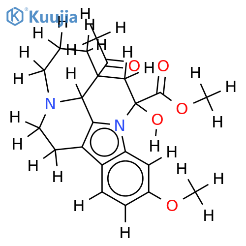 14-hydroxy-11-methoxy-20-oxo-14,15-dihydro-eburnamenine-14-carboxylic acid methyl ester structure