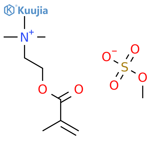 [2-(METHACRYLOYLOXY)ETHYL]TRIMETHYLAMMONIUM METHYL SULFATE structure