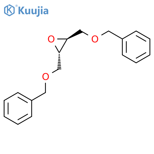Oxirane, 2,3-bis[(phenylmethoxy)methyl]-, trans- structure