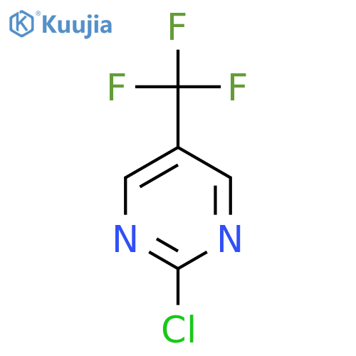 2-Chloro-5-(trifluoromethyl)pyrimidine structure