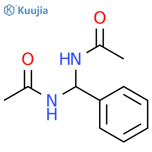 N-(Acetylaminophenylmethyl)acetamide structure
