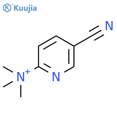 5-Cyano-N,N,N-trimethyl-2-pyridinaminium structure