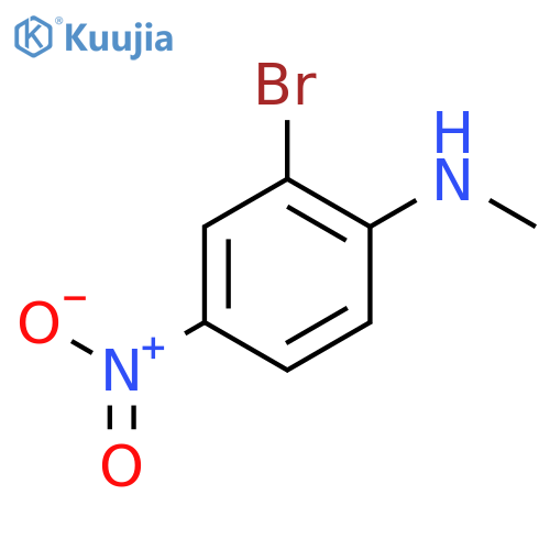 2-Bromo-N-methyl-4-nitroaniline structure