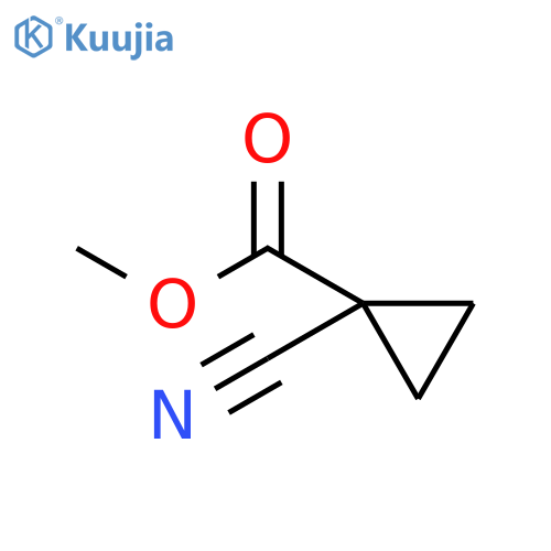 methyl 1-cyanocyclopropane-1-carboxylate structure