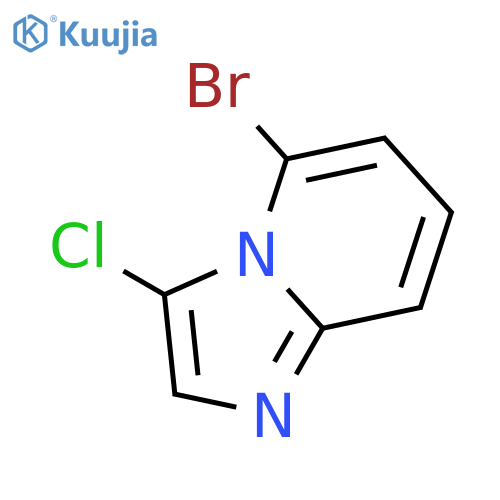 5-Bromo-3-chloroimidazo1,2-Apyridine structure