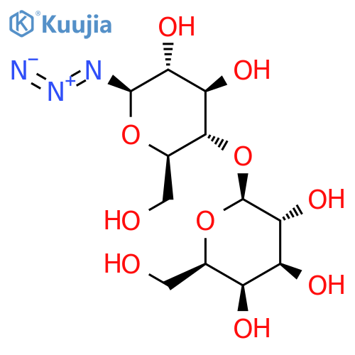 1-Azido-1-deoxy-b-D-lactopyranoside structure