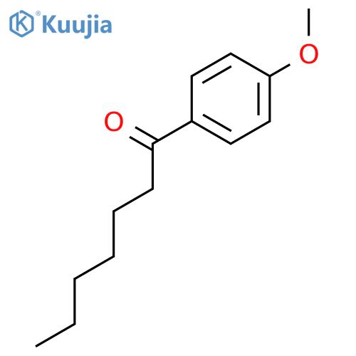 p-Methoxyheptanophenone structure