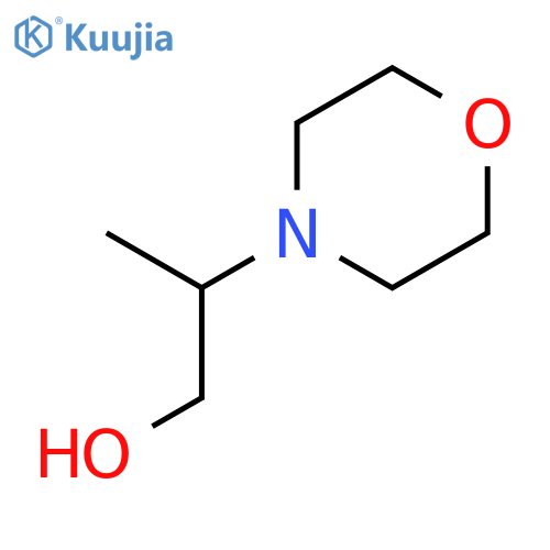 2-Morpholin-4-ylpropan-1-ol structure