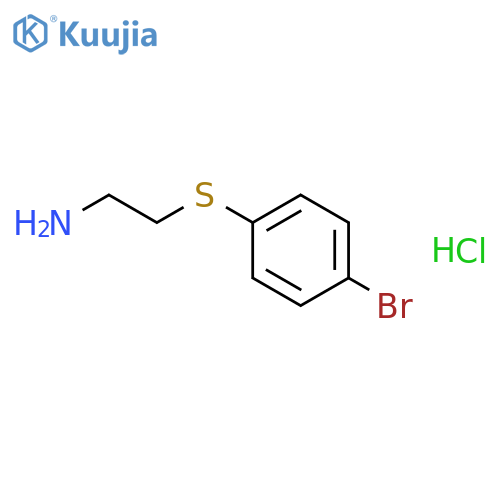 2-(4-Bromophenyl)thio-ethanamine Hydrochloric Acid Salt structure