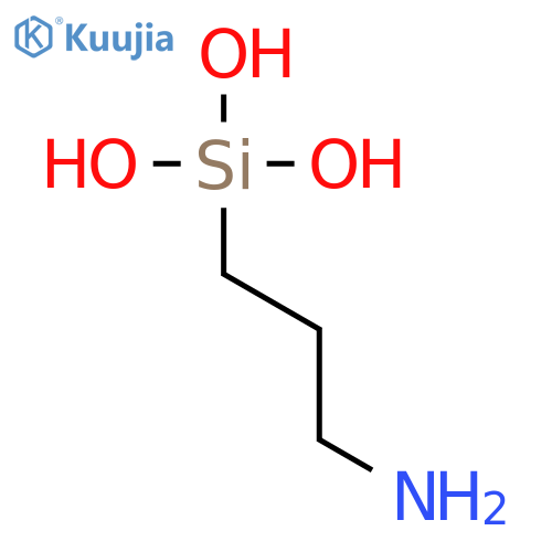 3-trihydroxysilylpropan-1-amine structure