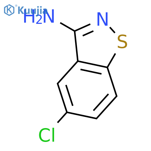 1,2-Benzisothiazol-3-amine,5-chloro- structure
