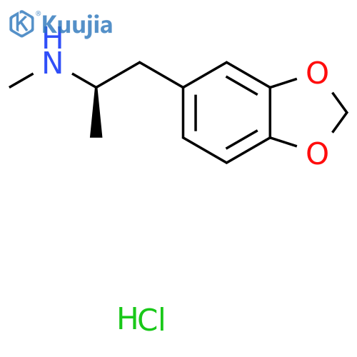 Mdma hydrochloride, (R)- structure