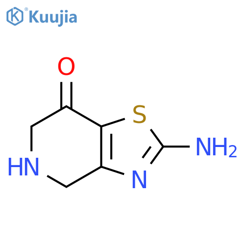 2-Amino-5,6-dihydrothiazolo[4,5-c]pyridin-7(4H)-one structure