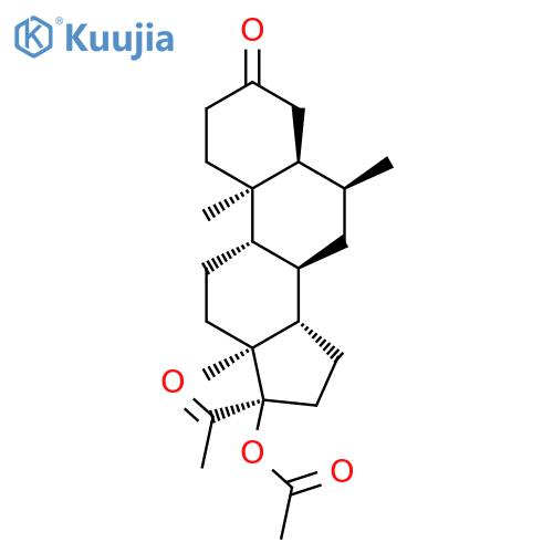 (5b)-4,5-Dihydro Medroxy Progesterone 17-Acetate structure
