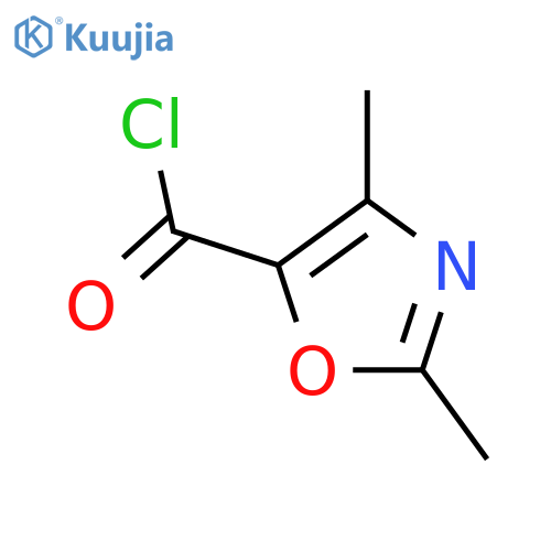 dimethyl-1,3-oxazole-5-carbonyl chloride structure