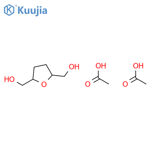 2,5-Bishydroxymethyl Tetrahydrofuran Diacetate structure